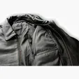 A-1 Cowhide Bomber Jacket by Burk's Bay — view 6