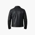 Men's Lamb Trucker Leather Jacket — view 9
