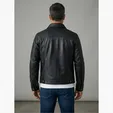Men's Lamb Trucker Leather Jacket — view 5