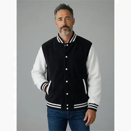 Varsity Fleece Jacket — view 3