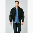 Wool & Premium Lamb Varsity Jacket by Burk's Bay
