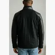 Wool & Leather Driving Jacket by Burk's Bay — view 7