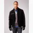 Wool & Leather Driving Jacket by Burk's Bay