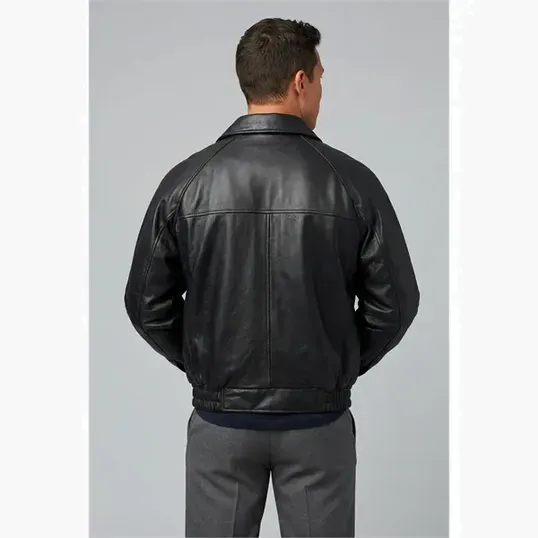 Men's Napa Classic Leather Jacket — view 5