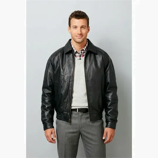Men's Napa Classic Leather Jacket