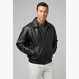 Lamb Classic Lambskin Leather Jacket by Burk's Bay — view 5