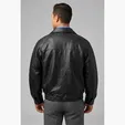 Lamb Classic Lambskin Leather Jacket by Burk's Bay — view 6