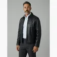 Napa Driving Jacket in Top-Grain Nappa Leather — view 3