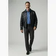 Napa Driving Jacket in Top-Grain Nappa Leather — view 5
