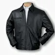Classic Italian Driving Jacket in Cowhide Leather — view 8