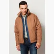 Canvas Ranch Jacket with Plaid Blanket Lining — view 3