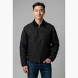 Canvas Jacket with Plaid Blanket Lining — view 3