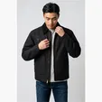 Canvas Jacket with Plaid Blanket Lining — view 4