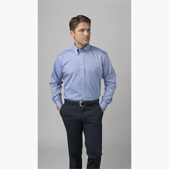 Men's Forsyth Royal Oxford Dress Shirt with Button-Down Collar