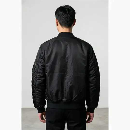 Bravo MA-1 Poly Flight Jacket — view 6