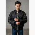 Bravo MA-1 Poly Flight Jacket — view 2