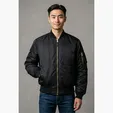 Bravo MA-1 Poly Flight Jacket — view 4