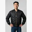 Bravo MA-1 Poly Flight Jacket — view 3
