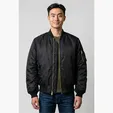 Bravo MA-1 Poly Flight Jacket — view 5