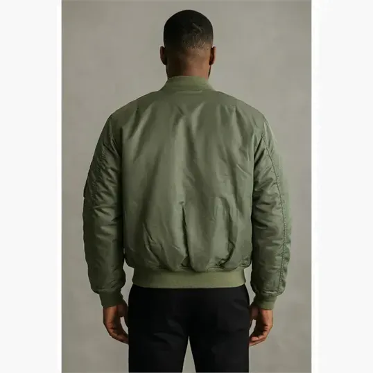 Bravo MA-1 Poly Flight Jacket — view 5