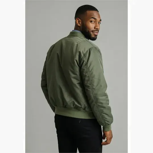 Bravo MA-1 Poly Flight Jacket — view 6