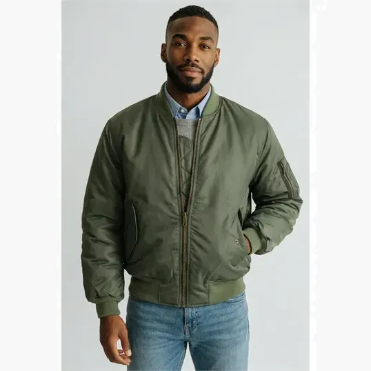 Bravo MA-1 Poly Flight Jacket — view 2