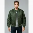 Bravo MA-1 Poly Flight Jacket — view 4