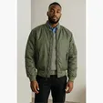 Bravo MA-1 Poly Flight Jacket — view 3