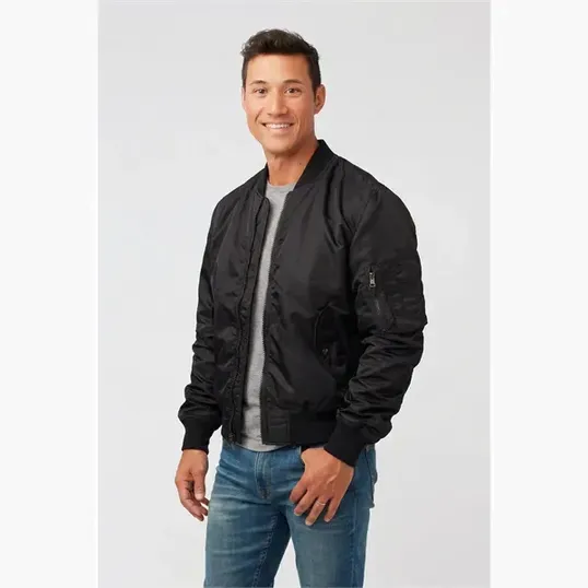 Bravo Men's Eco Lightweight Flight Jacket — view 2