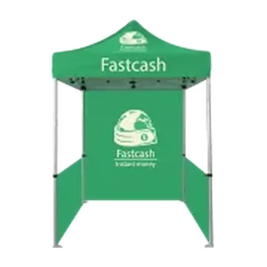 6.5' x 6.5' Deluxe Event Tent with Back Wall and Side Walls (single side)