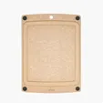 BBQ Cutting Board, 17.5" x 13", Natural