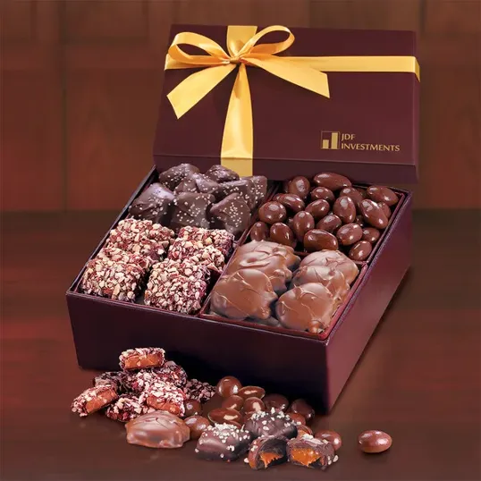 Chocolate Elegance Gift Box with Gourmet Chocolates