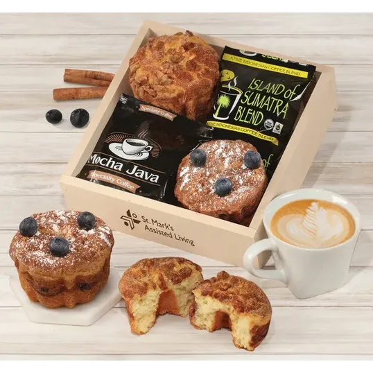 Comforting Vibes Crate with Firebranded Wooden Tray