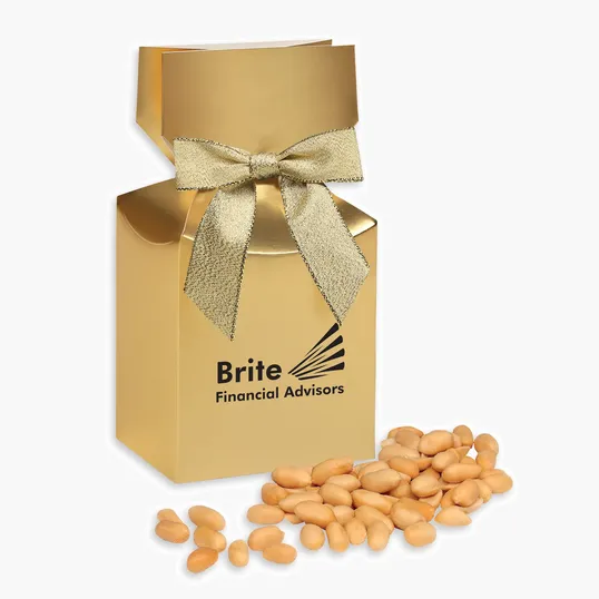 Virginia Peanuts in Gold Gift Box