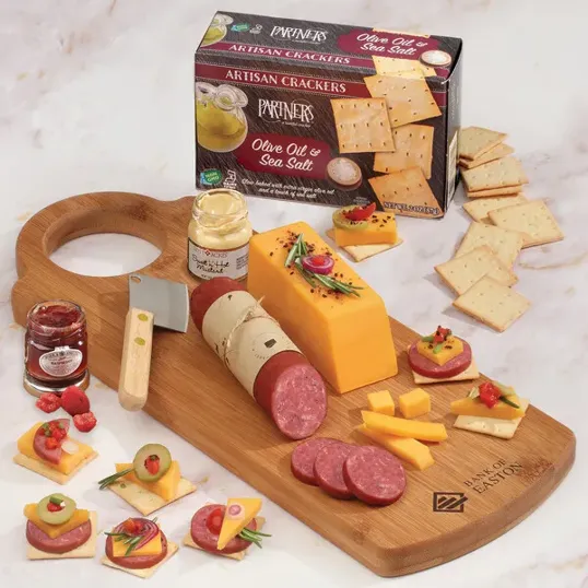 Charcuterie Starter Gift Set with Bamboo Serving Board