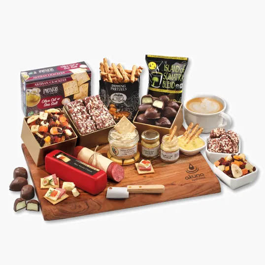 Shelf Stable The Good Life Acacia Charcuterie Board Gift Set