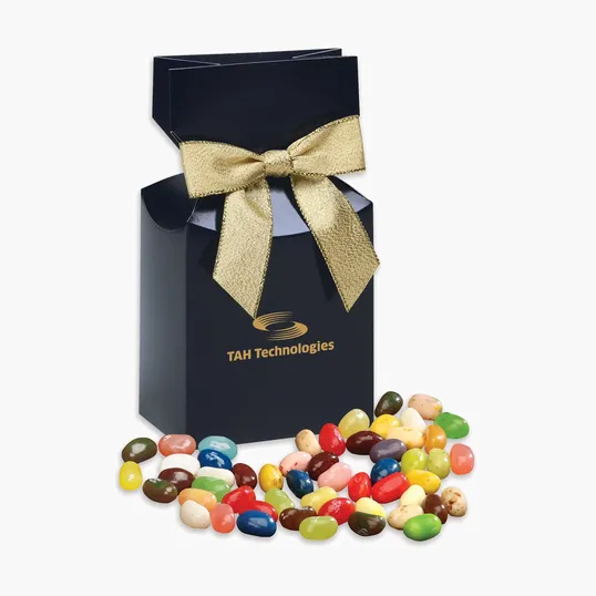 Jelly Belly Jelly Beans in Navy Premium Delights Gift Box