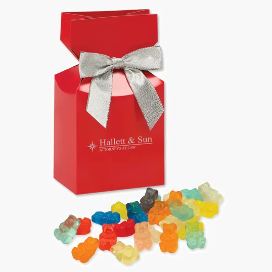 Gummi Bears in Red Premium Delights Gift Box