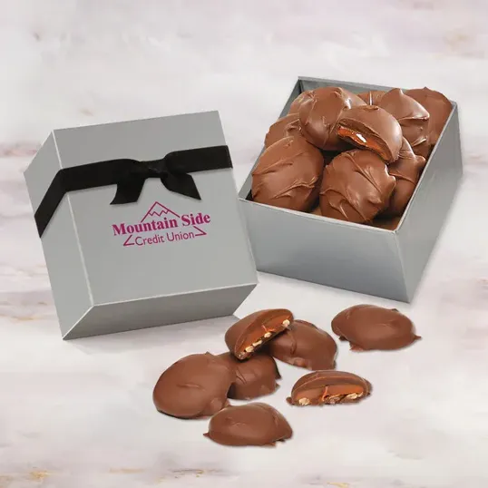 Simply Delicious Caramel Pecan Clusters Gift Box