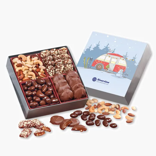 Signature Assortment Gift Box with Winter Camper Sleeve