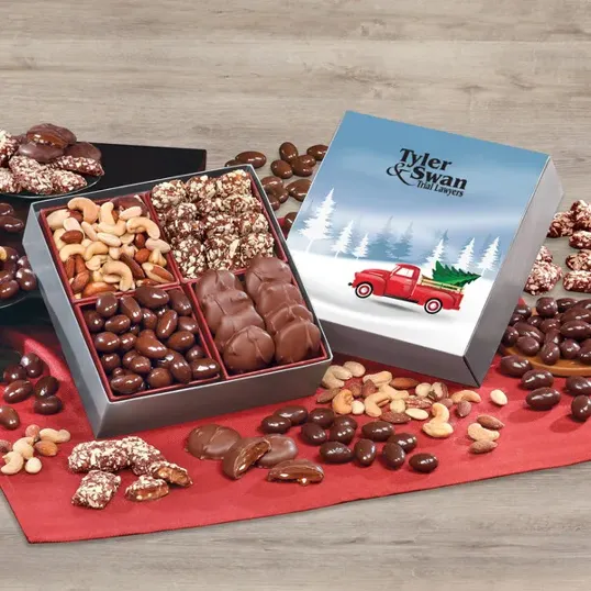 Signature Assortment Gift Box with Red Truck Sleeve