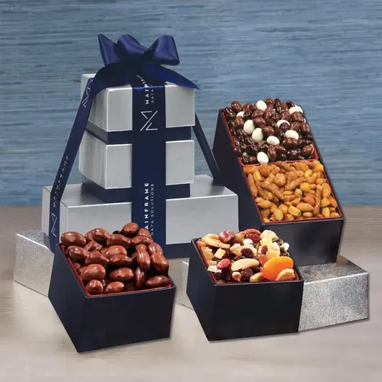 Kosher Sweet & Savory Tower Gift Box