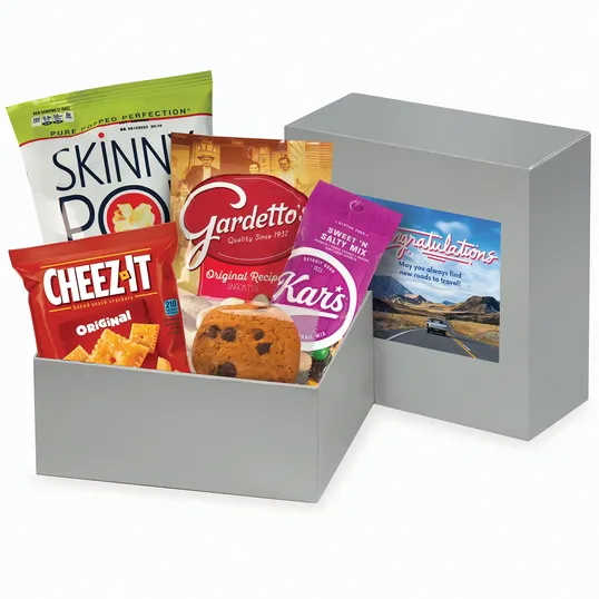 Five Favorites Snack Gift Box with Full-Color Label
