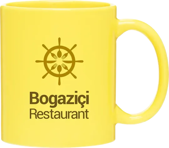 11 oz C-Handle Ceramic Mug — view 4