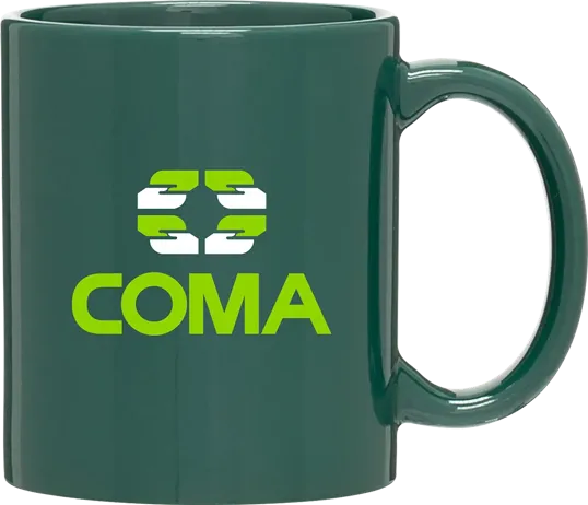 11 oz C-Handle Ceramic Mug — view 8