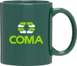 11 oz C-Handle Ceramic Mug — view 8