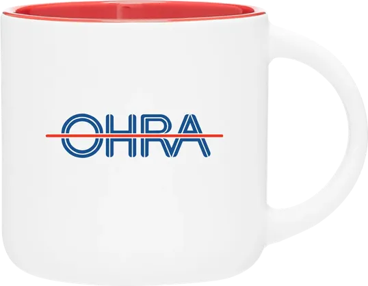 Minolo 14 oz Ceramic Mug, Matte White