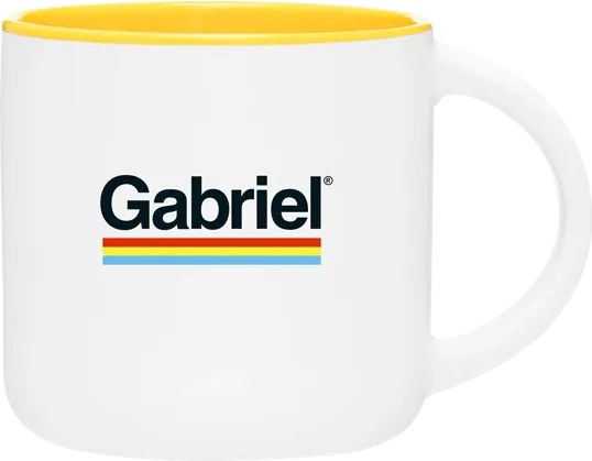 Minolo 14 oz Ceramic Mug, Matte White — view 3