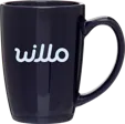 14 oz Contour Ceramic Mug — view 3