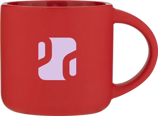 Minolo 20 oz Ceramic Mug with Matte Exterior — view 2